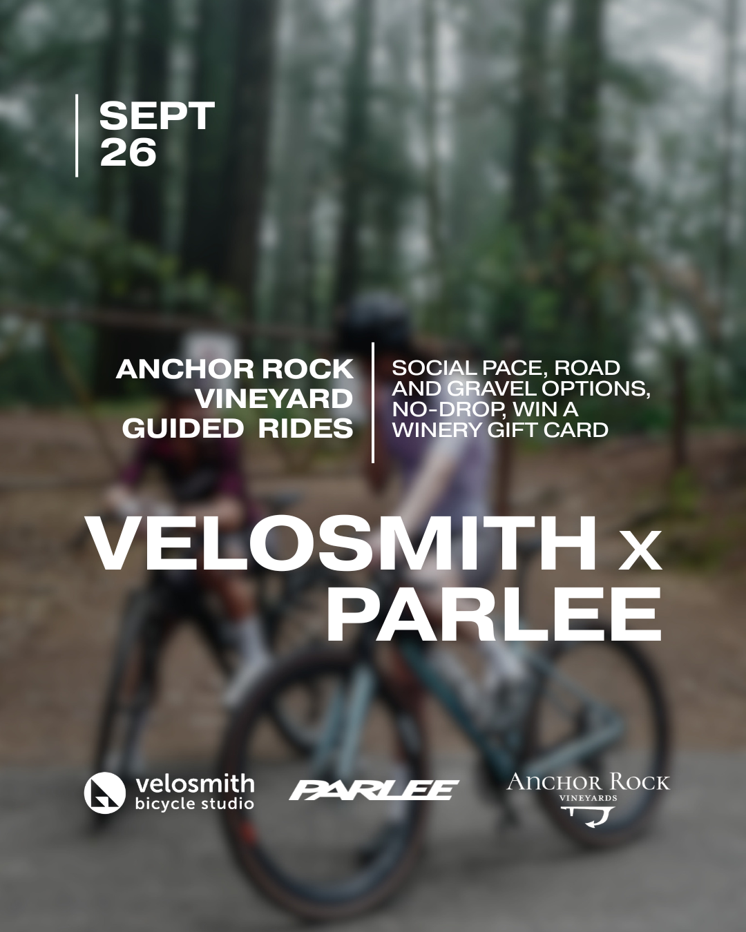 Velosmith x Parlee Demo Ride @ Anchor Rock Winery