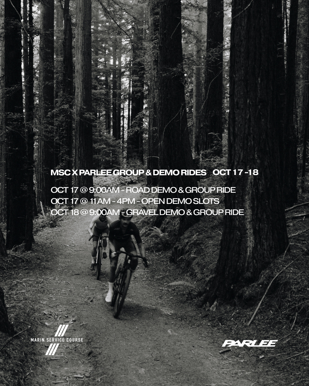 Marin Service Course x Parlee Demo Weekend